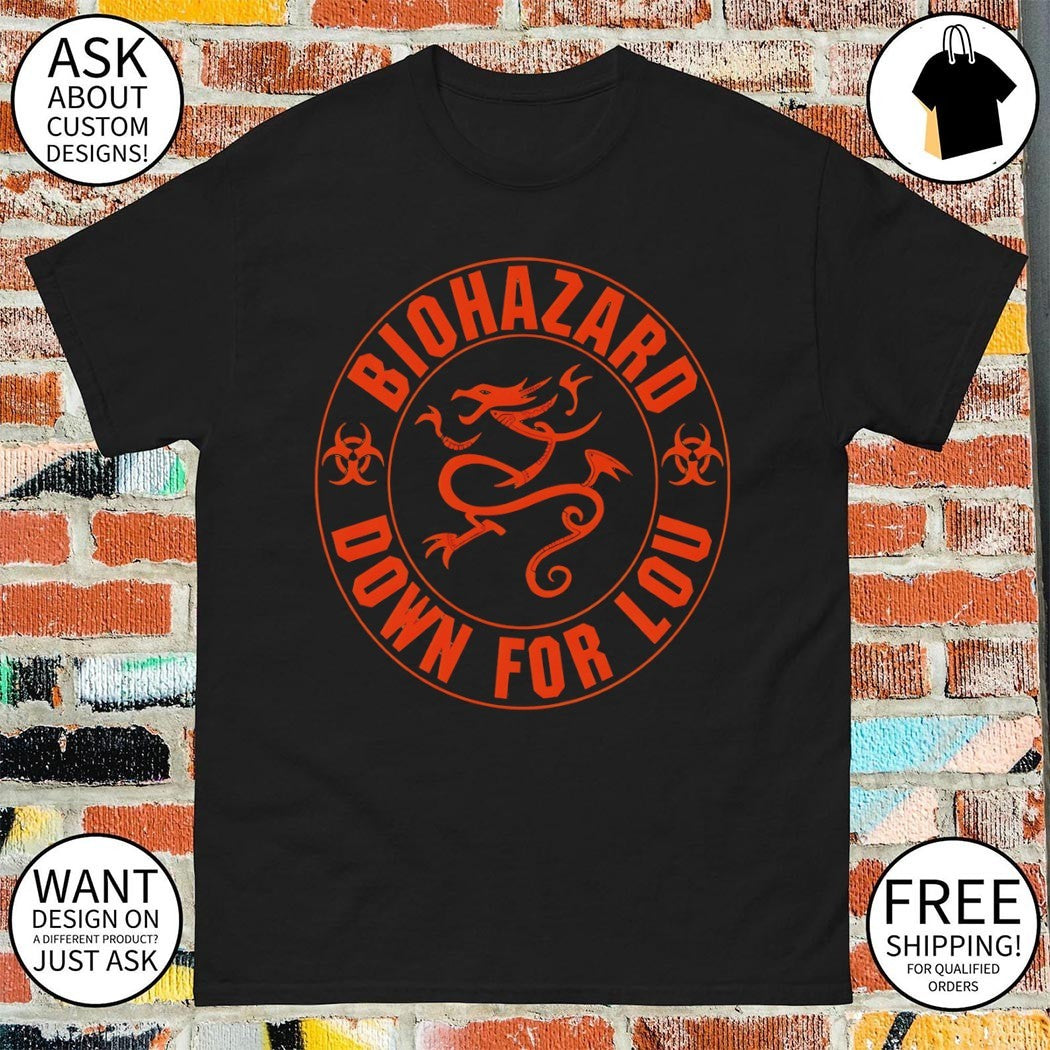 Sick of it all biohazard and down for lou shirt