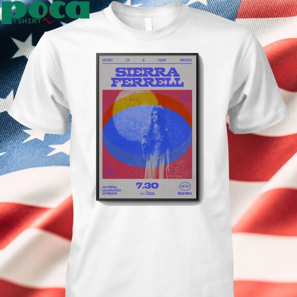 Sierra Ferrell Jul 30 2025 Chicago IL Poster shirt