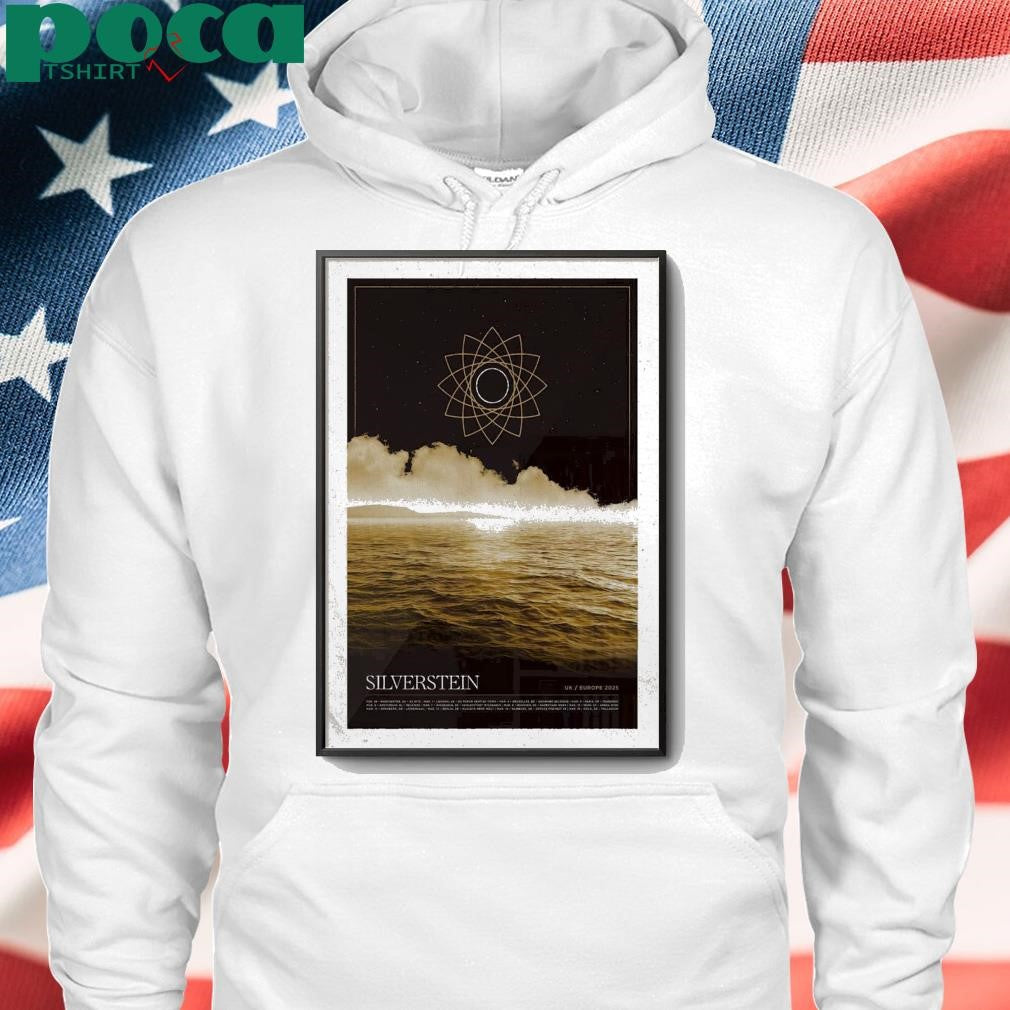 Silverstein 2025 UK Europe Poster shirt
