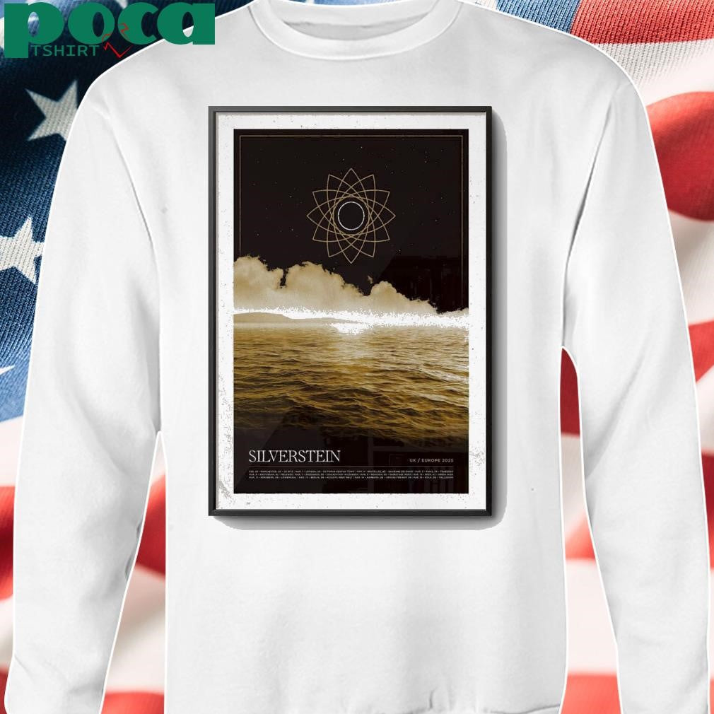Silverstein 2025 UK Europe Poster shirt