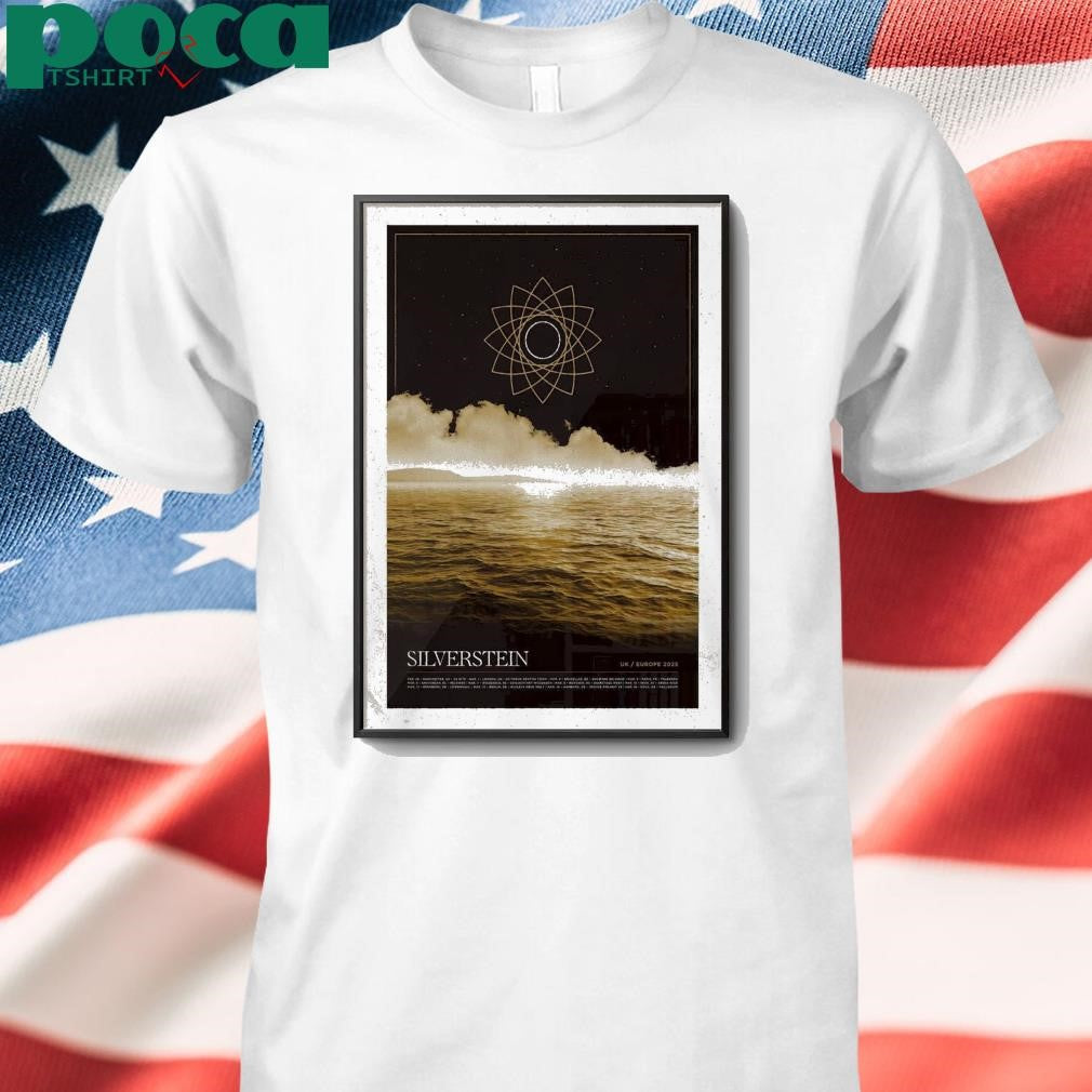 Silverstein 2025 UK Europe Poster shirt