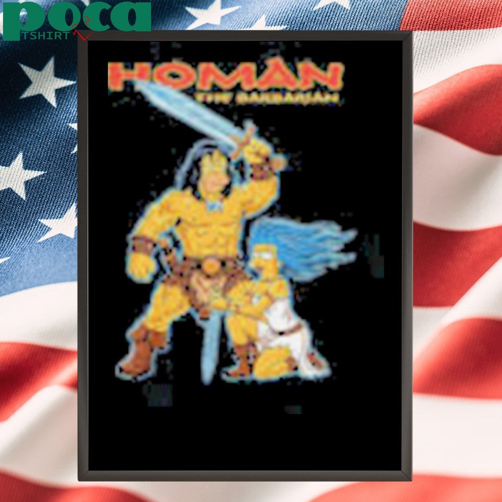 Simperson Homan The Barbarian Shirt