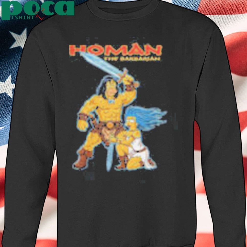 Simperson Homan The Barbarian Shirt