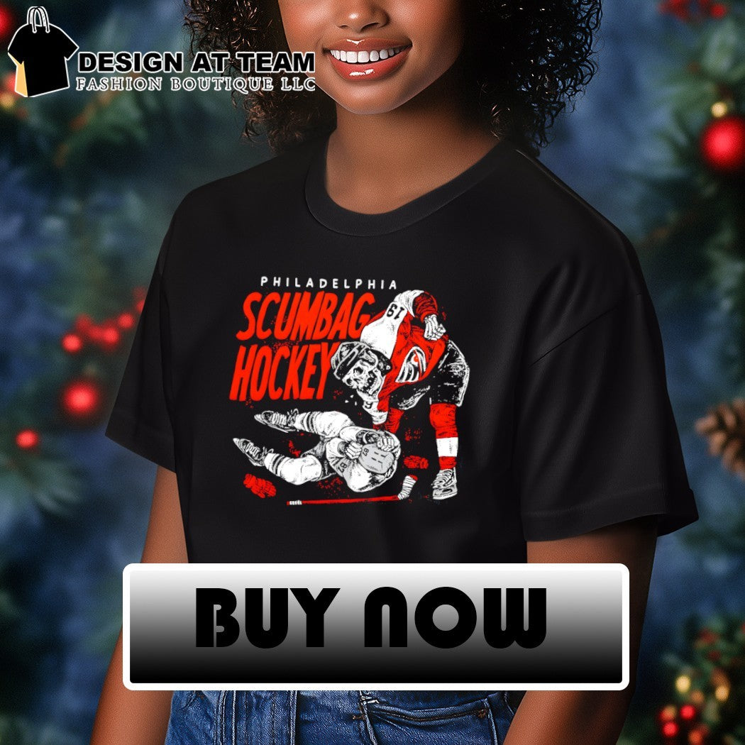 Skeleton Garnet Hathaway Scumbag Hockey Philadelphia Flyers NHL 2026 shirt