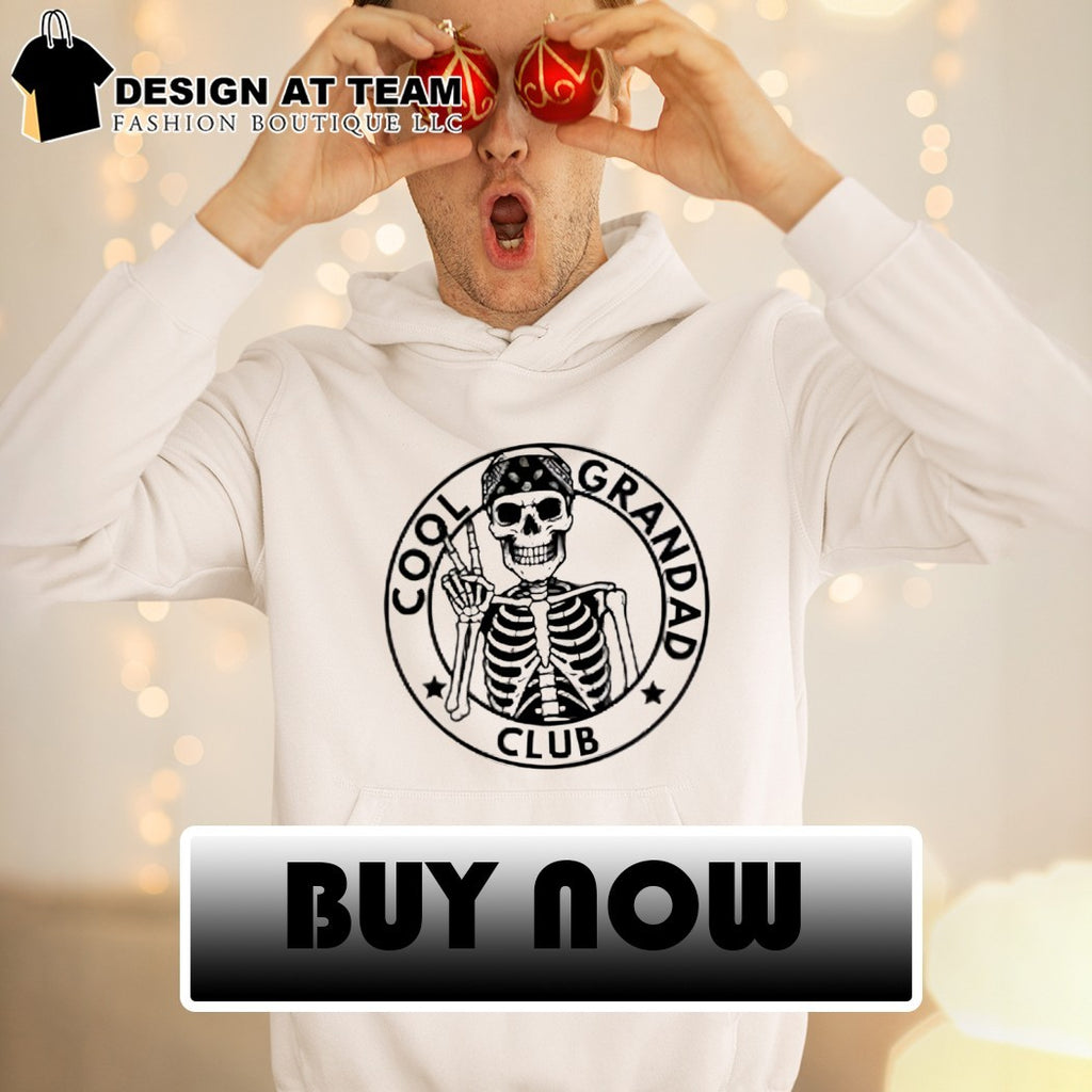 Skeleton cool grandad Present for Dad Father’s Day shirt