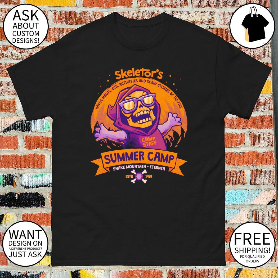 Skeletor’s Summer Camp Snake Mountain Summer Camp estd 1981 shirt