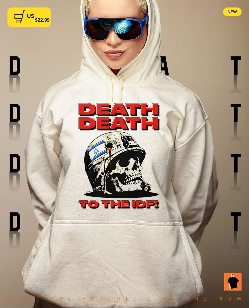 Skull Israel Death Death To The Idf shirt