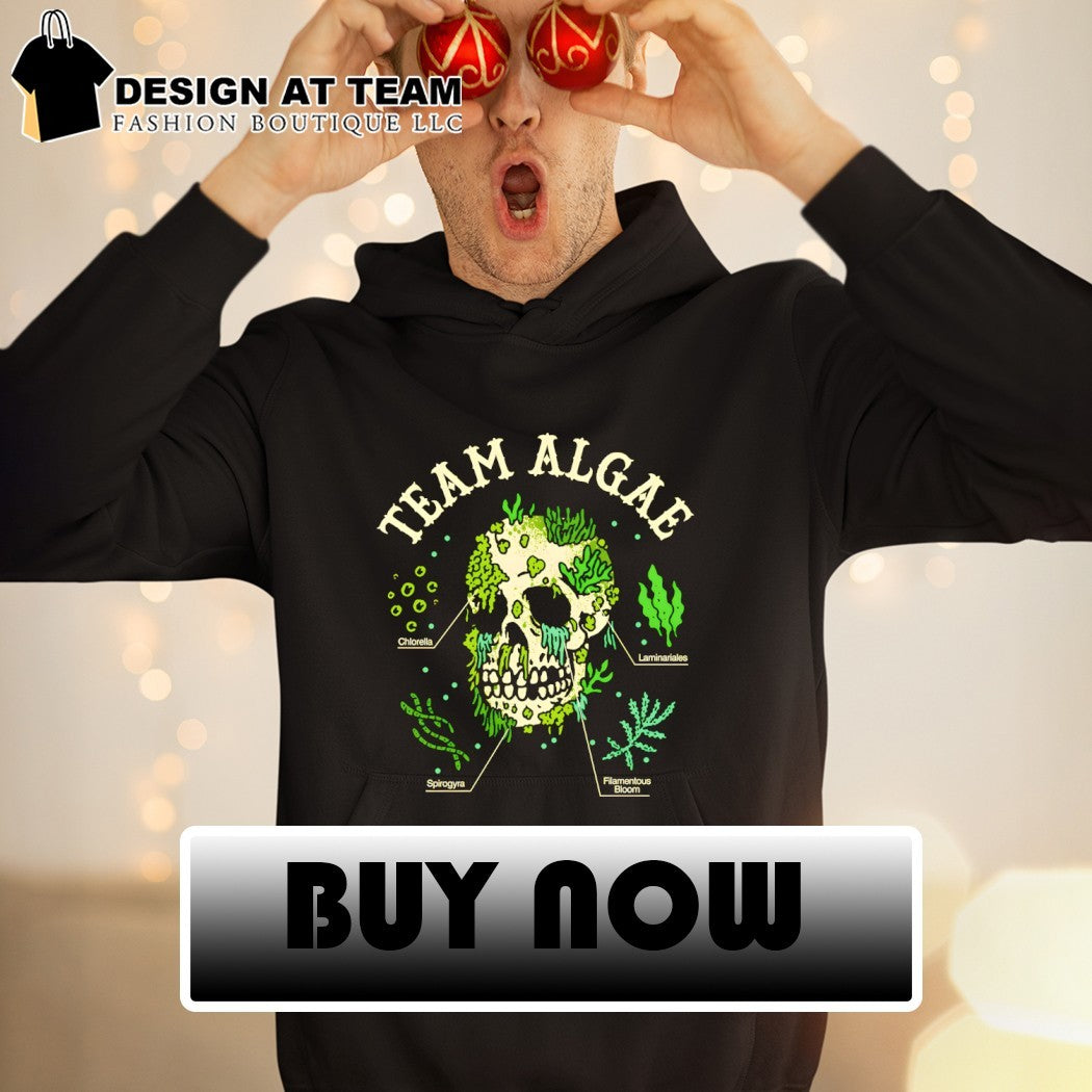 Skull Team Algae chlorella laminariales spirogyra filamentous bloom shirt