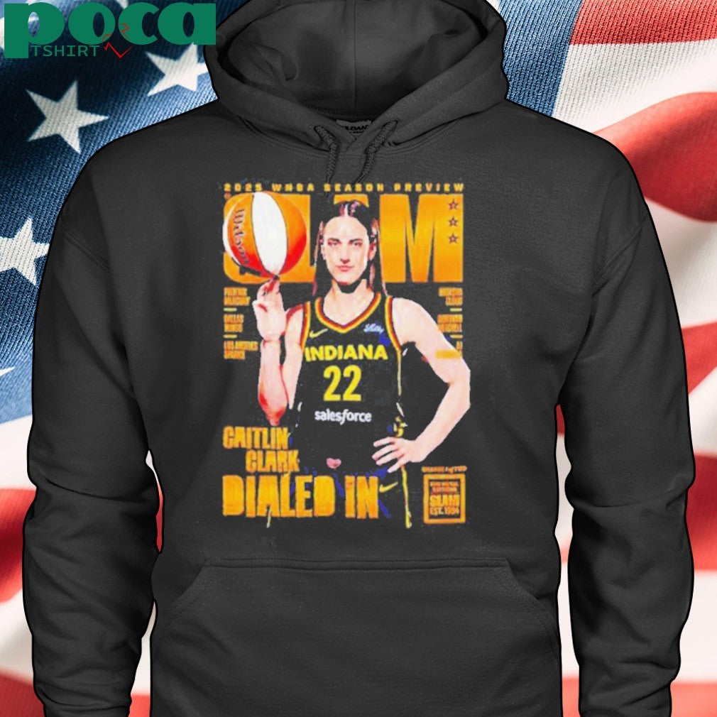 Slam 2025 Wnba season preview Caitlin Clark dialed in Indiana Fever shirt