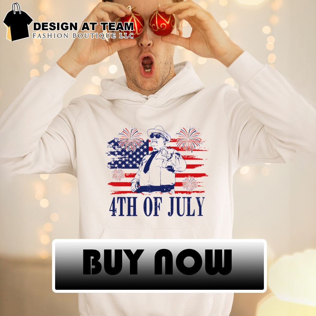 Smokey and the Bandit Sheriff Patriotic 4th of July Independence Day shirt
