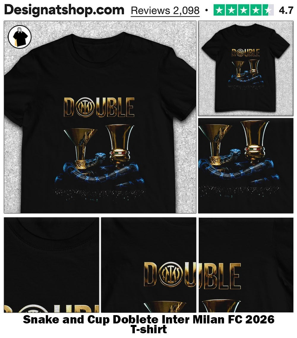 Snake and Cup Doblete Inter Milan FC 2026 shirt