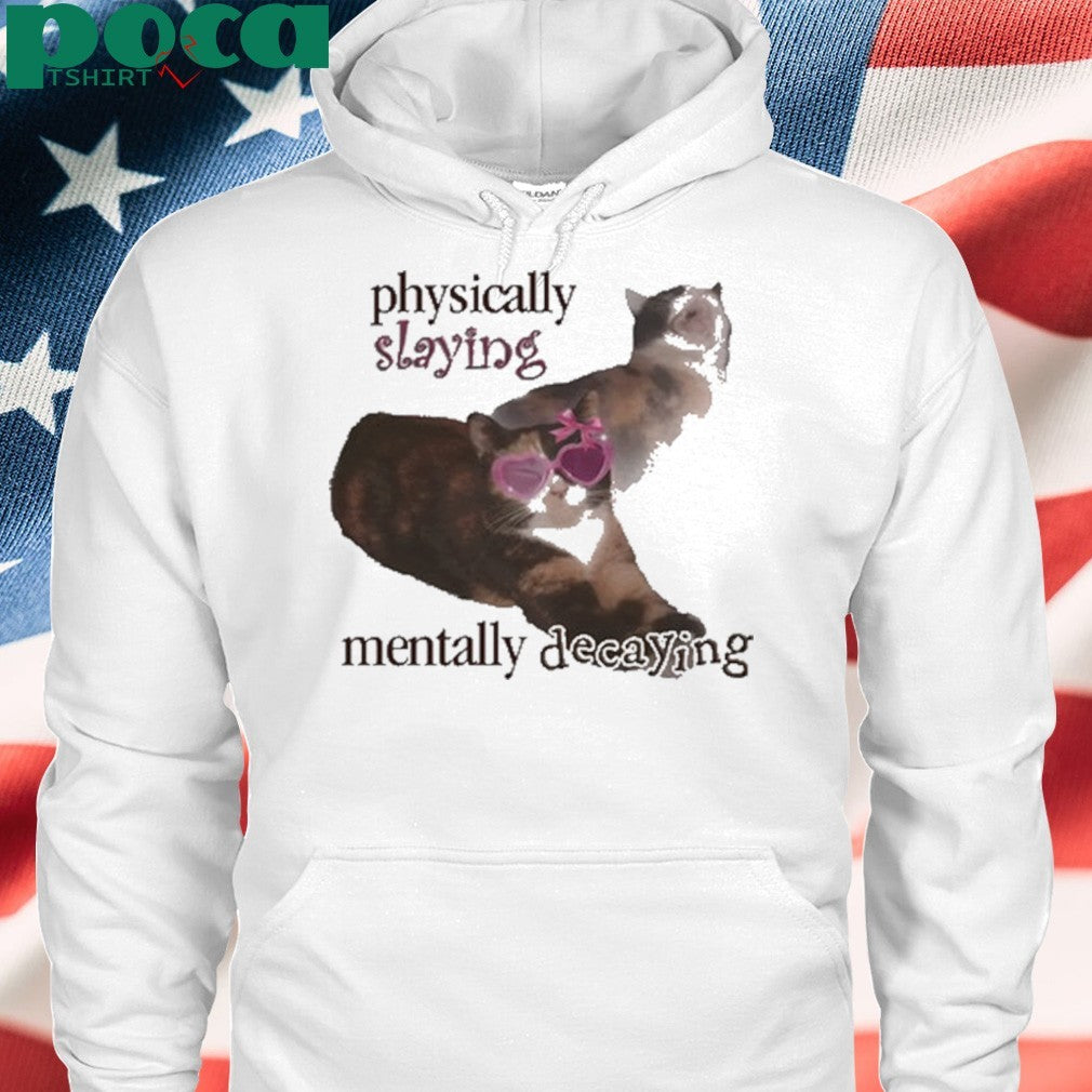 Snazzyseagull Physically Slaying Mentally Decaying Shirt