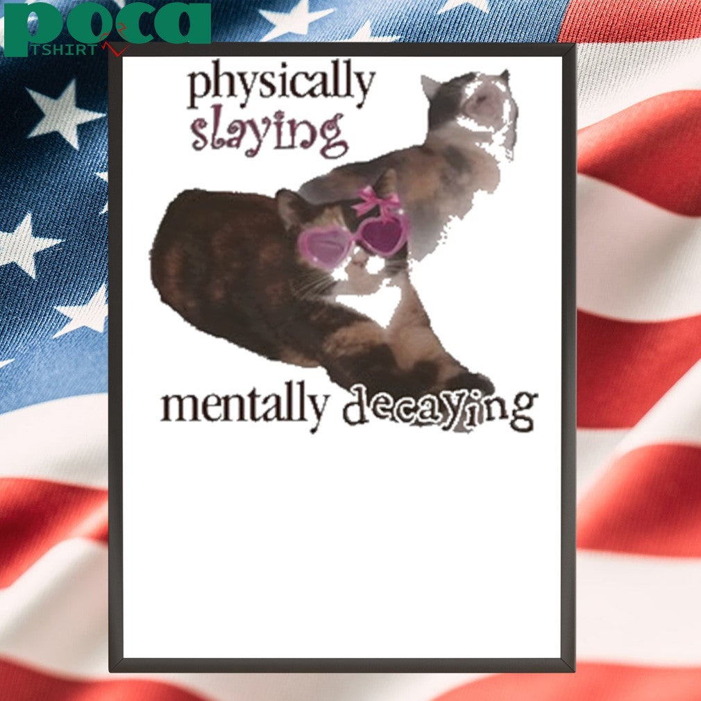 Snazzyseagull Physically Slaying Mentally Decaying Shirt