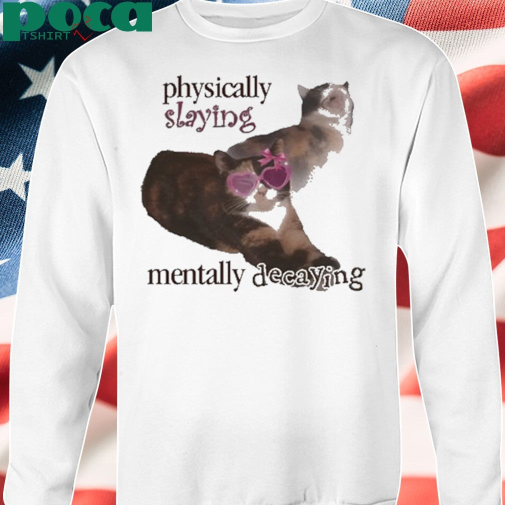 Snazzyseagull Physically Slaying Mentally Decaying Shirt