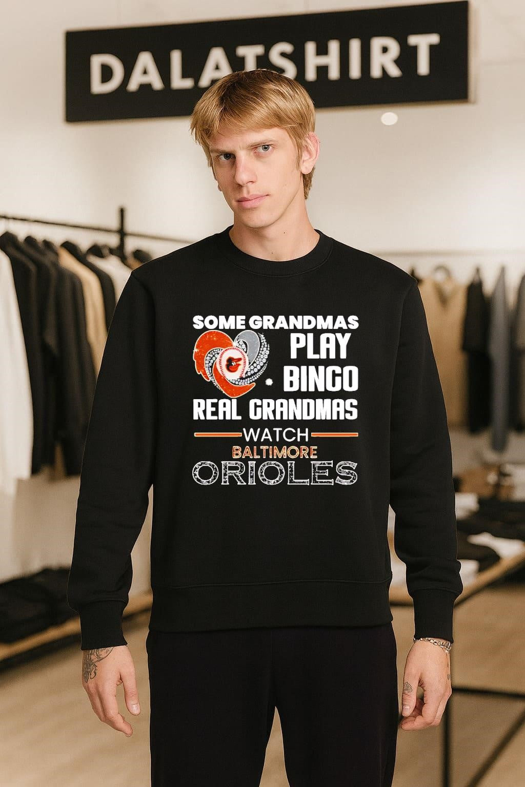 Some Grandmas Play Bingo Real Grandmas Watch Baltimore Orioles shirt