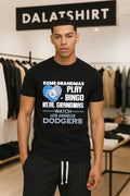 Some Grandmas Play Bingo Real Grandmas Watch Los Angeles Dodgers shirt