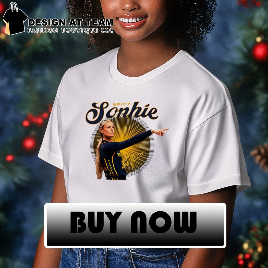 Sophie Cunningham 8 point Spicy Sonhie Indiana Fever Basketball WNBA 2026 shirt