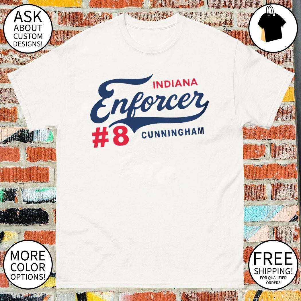 Sophie Cunningham Indiana Enforcer #8 Indiana Basketball shirt