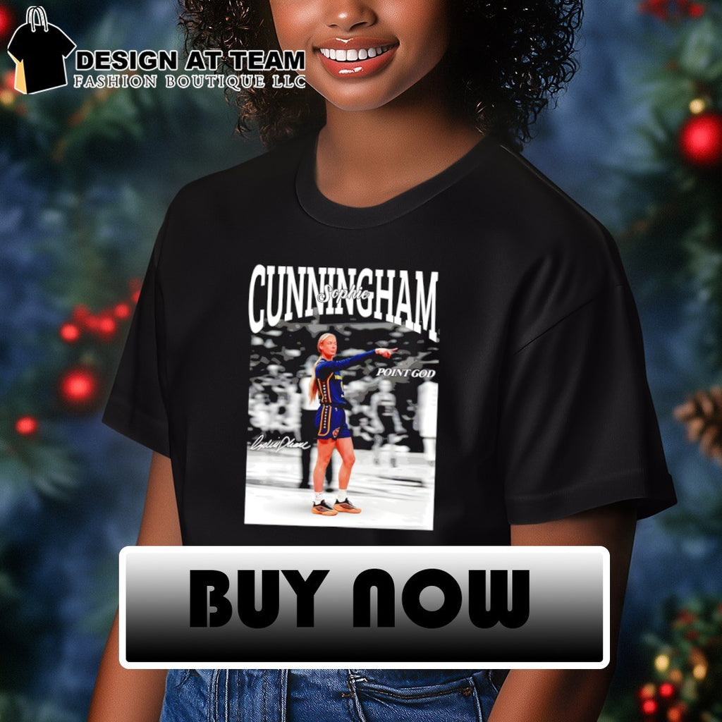 Sophie Cunningham Indiana Fever WNBA Point God signature shirt