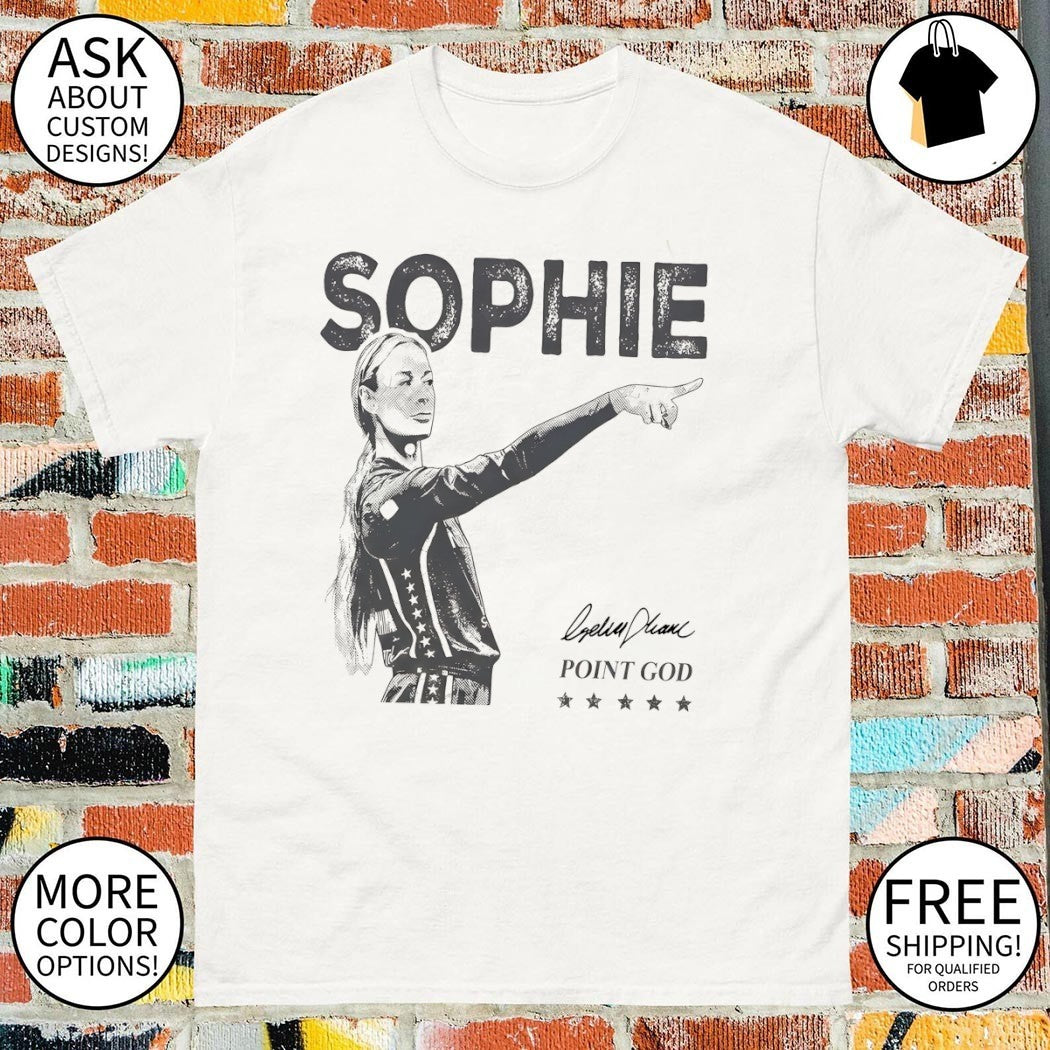 Sophie Cunningham Indiana Fever basketball WNBA basketball star Sophie Point God shirt
