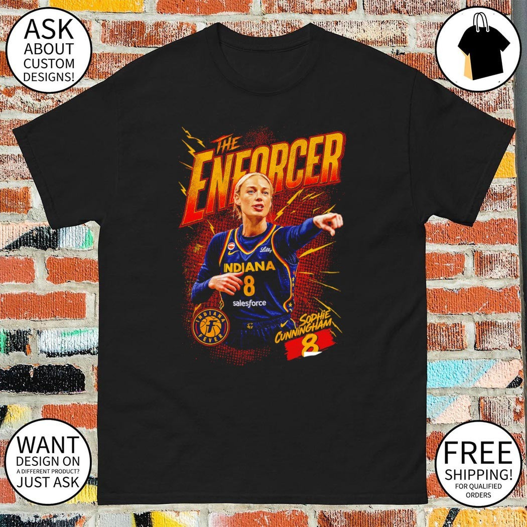 Sophie Cunningham Indiana Fever basketball player The Enforcer sports shirt