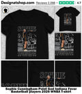Sophie Cunningham Point God Indiana Fever Basketball players 2026 WNBA shirt
