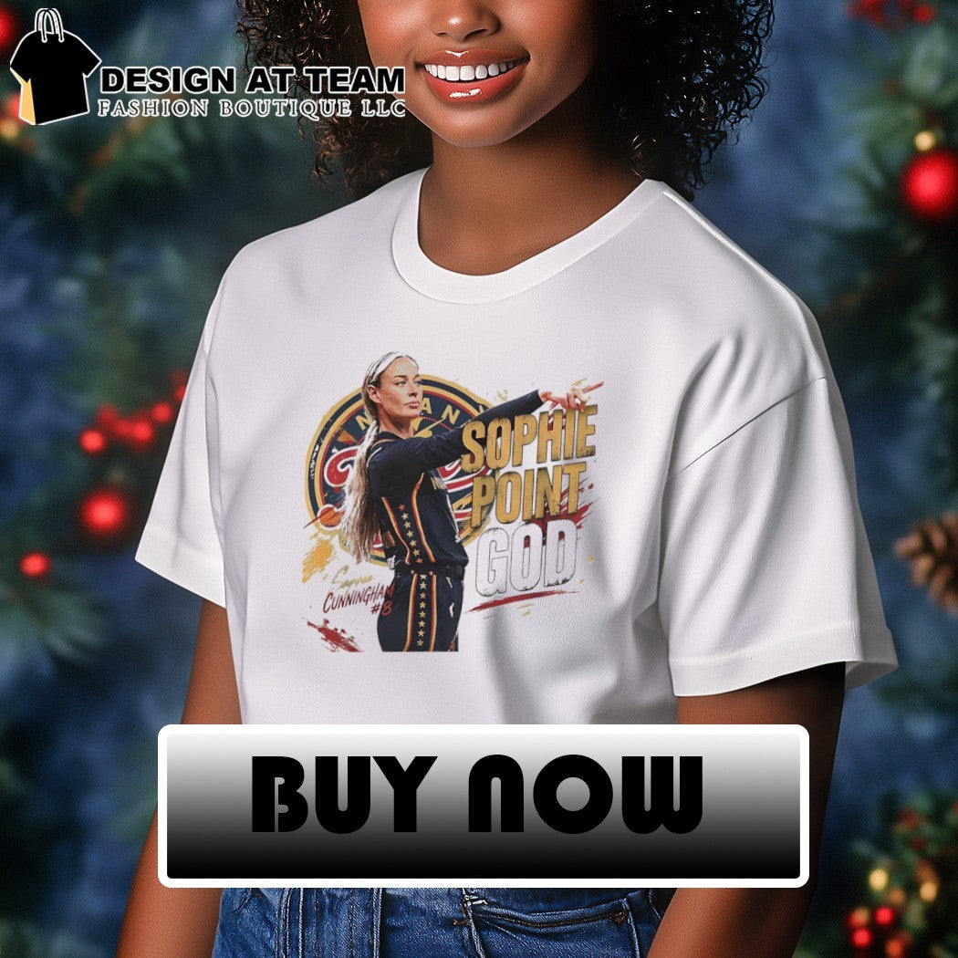 Sophie Cunningham Point God Indiana Fever WNBA Basketball shirt