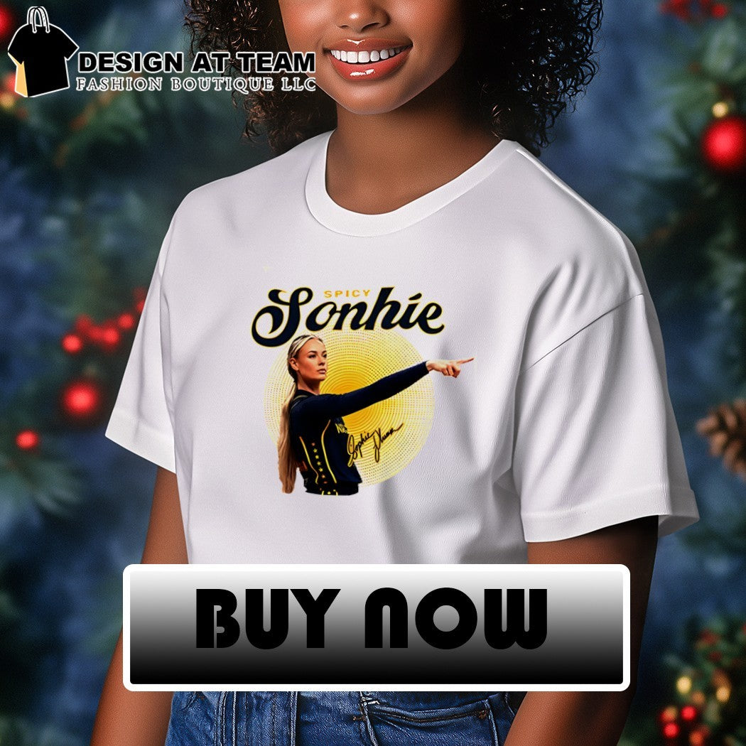 Sophie Cunningham Point God Spicy Sonhie signature graphic shirt