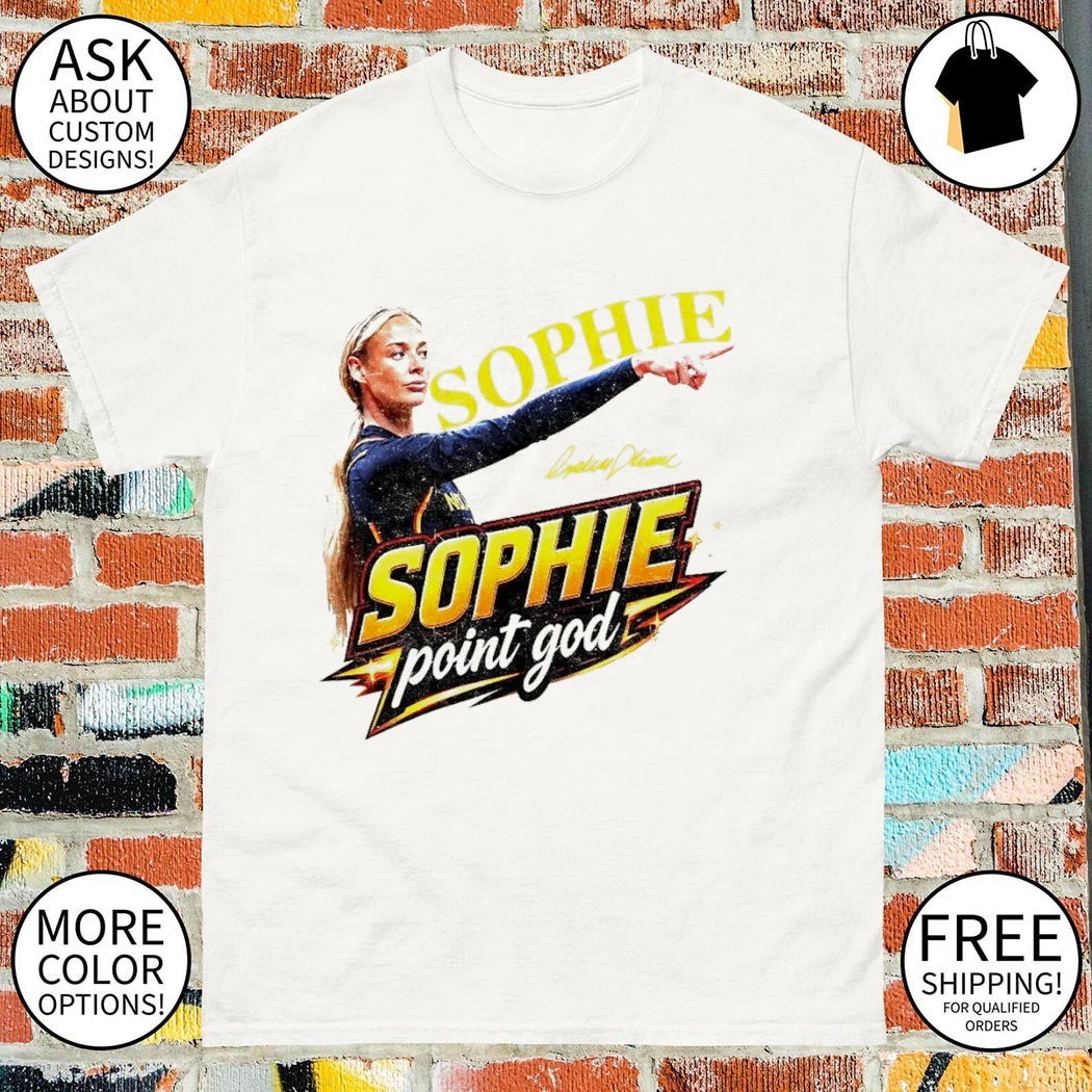 Sophie Cunningham Sophie point God signature WNBA shirt