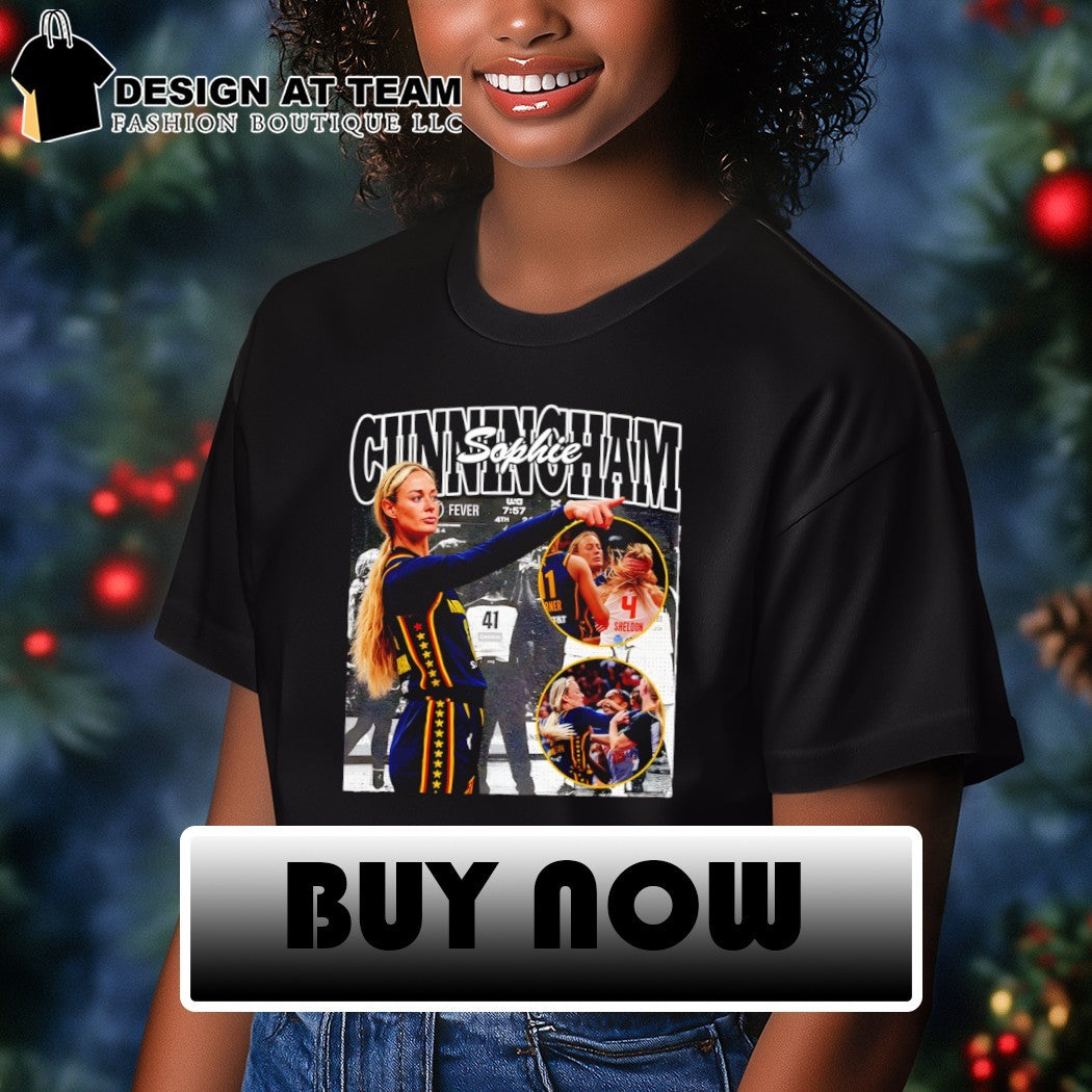 Sophie Cunningham point Indiana Fever Basketball WNBA 2026 graphic vintage shirt