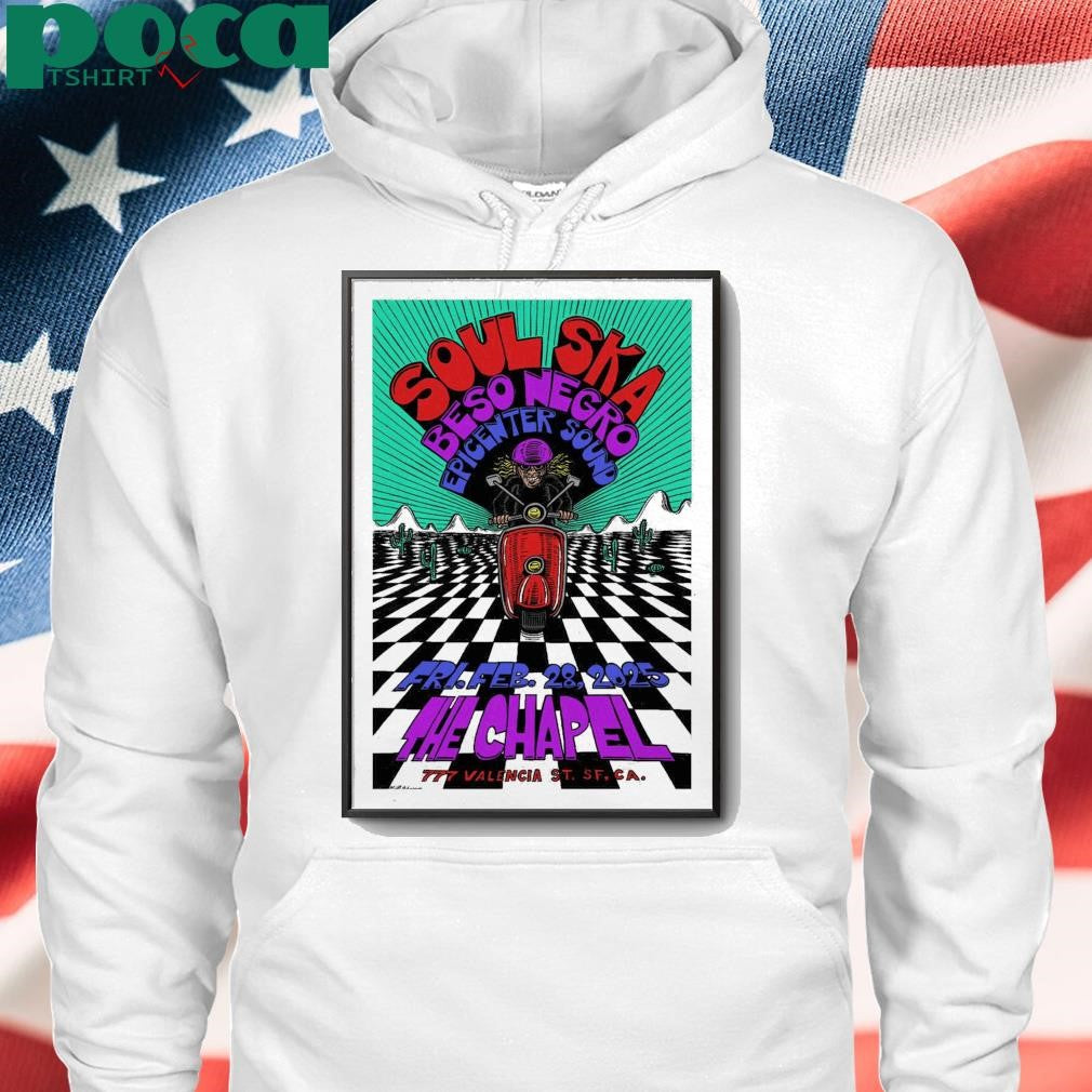 Soul Ska At The Chapel In San Francisco, CA On Feb 28, 2025 shirt