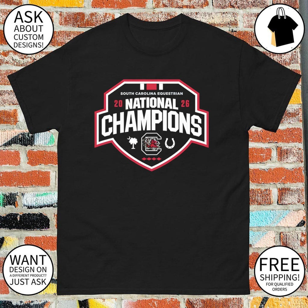 South Carolina Gamecocks Basketball Equestrian National Champions 2026 shirt