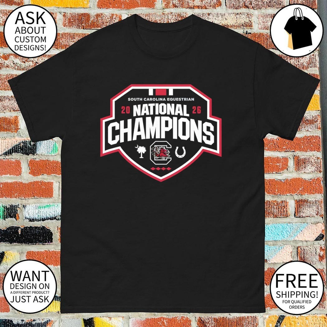 South Carolina Gamecocks Basketball Equestrian National Champions 2026 shirt