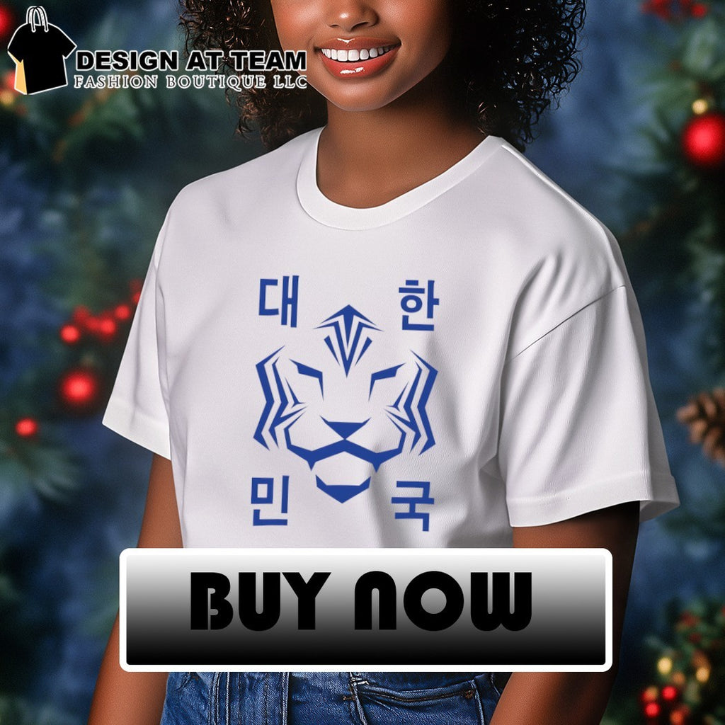 South Korea FC Dae Han Min Guk 2026 World Cup National Football logo shirt