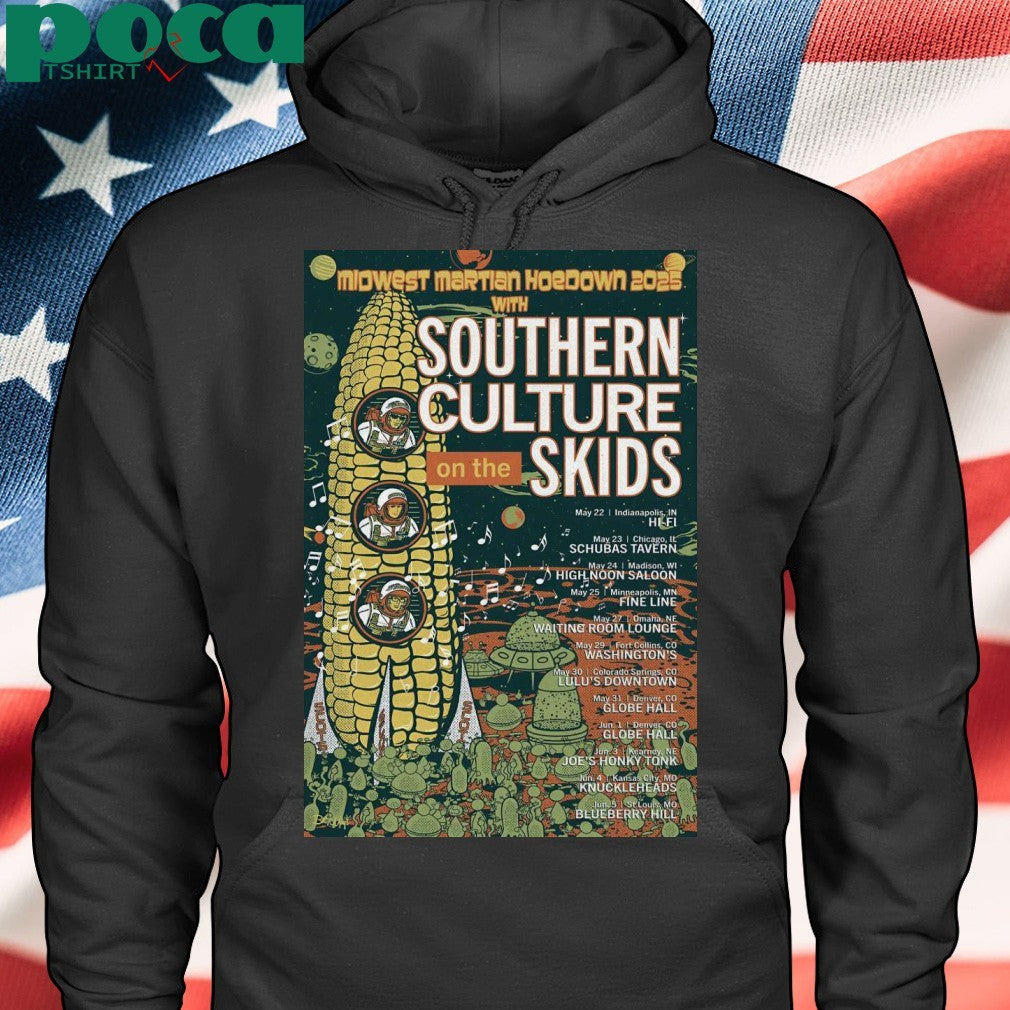 Southern Culture On The Skids Summer Tour 2025 Poster shirt