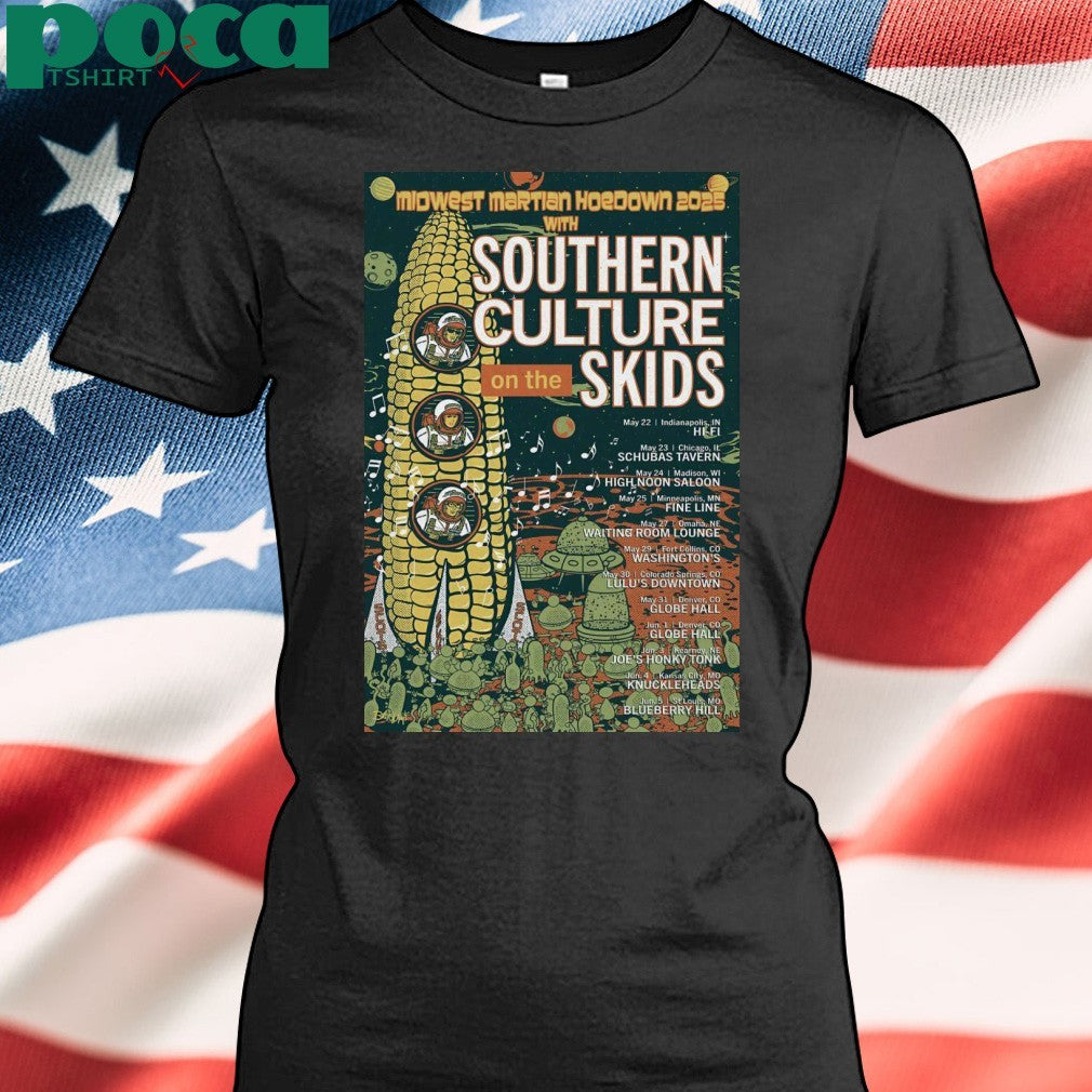 Southern Culture On The Skids Summer Tour 2025 Poster shirt