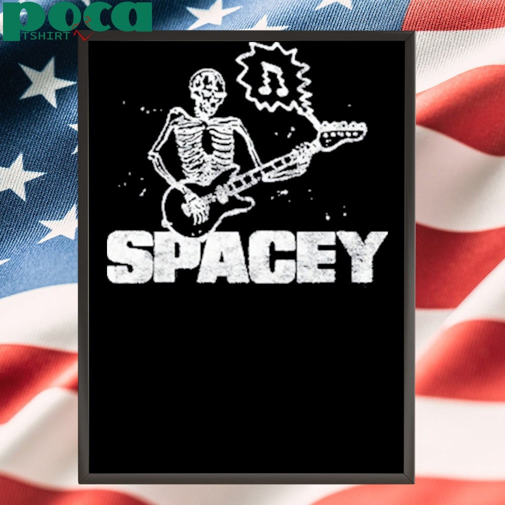 Spaceyjane Spacey Jane Skull Green shirt