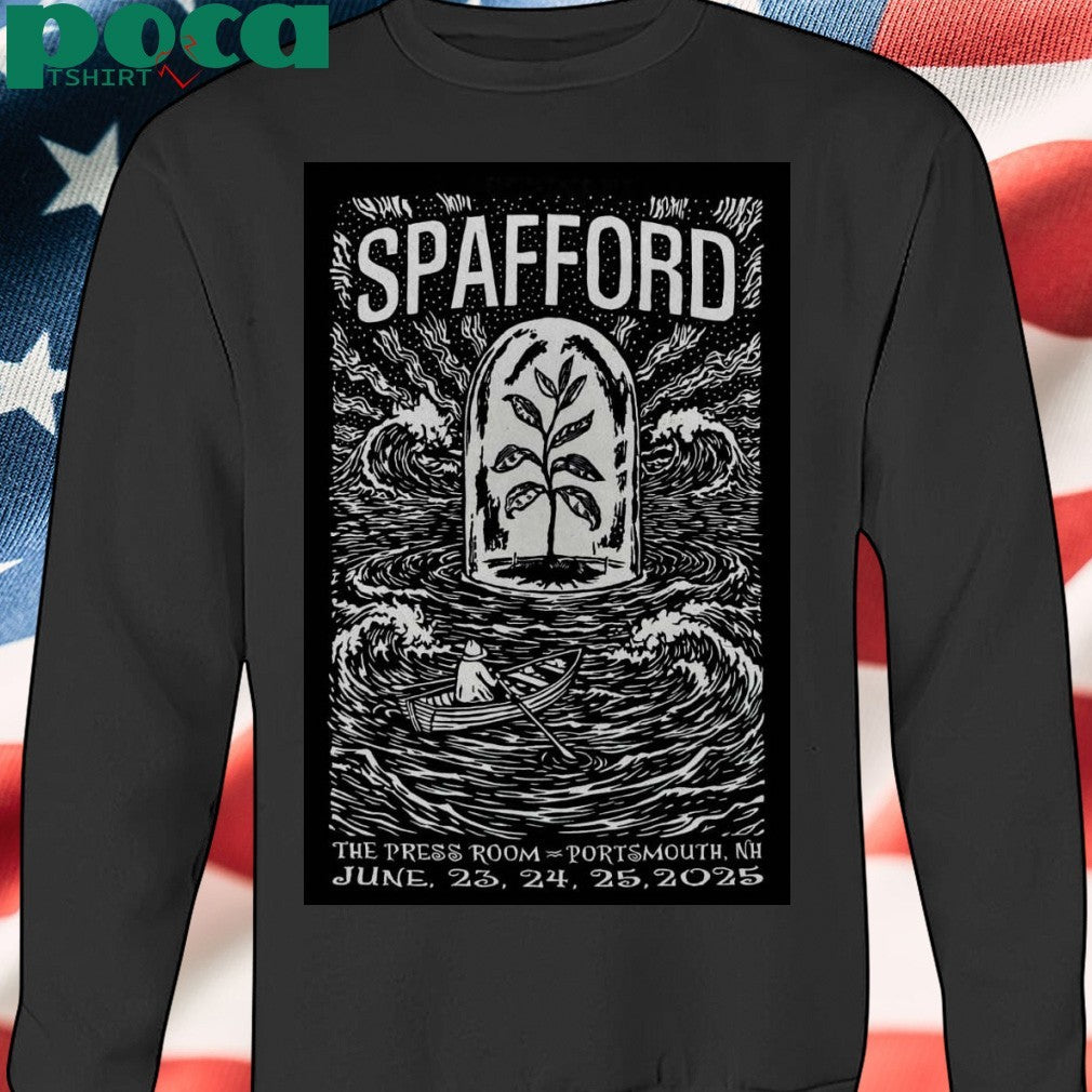 Spafford 2025 Portsmouth Tour On June 23-24 2025 Poster T-shirt