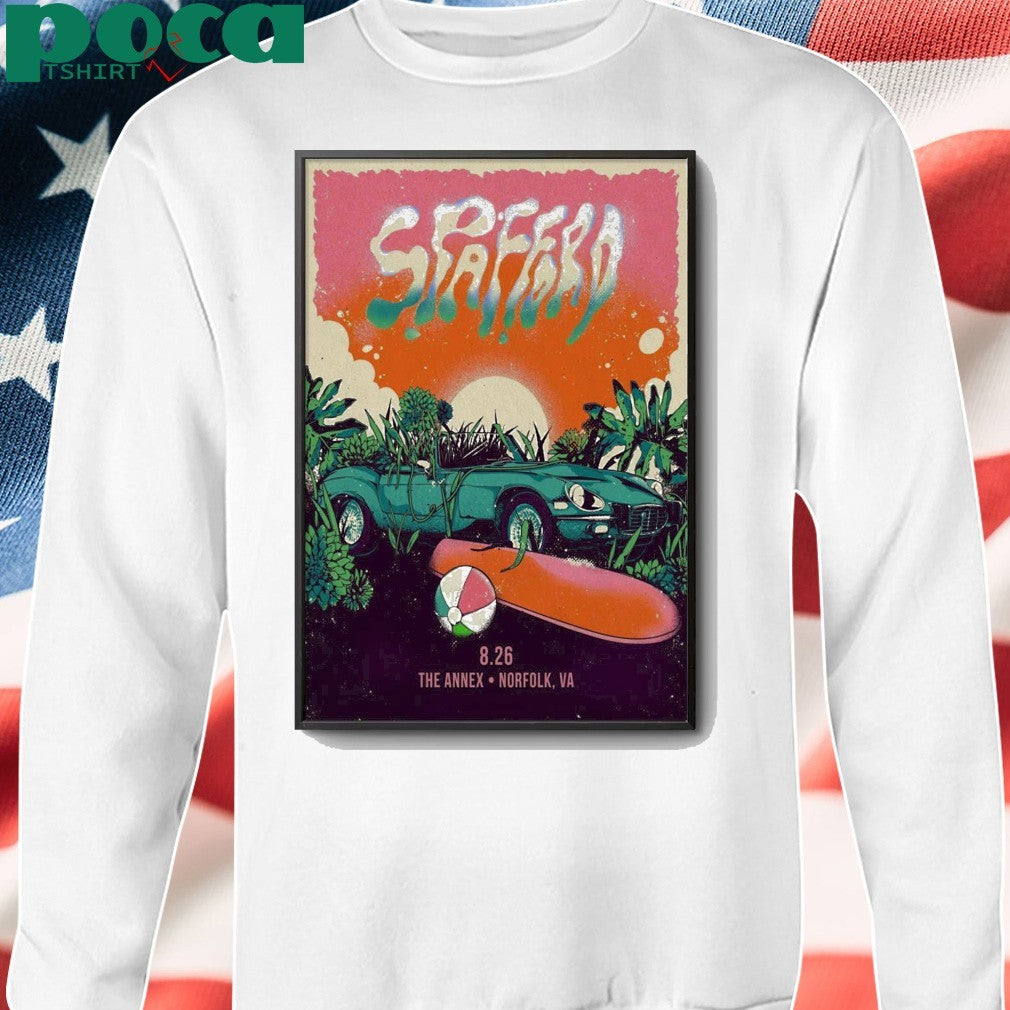 Spafford Aug 26 2025 Norfolk VA Poster shirt