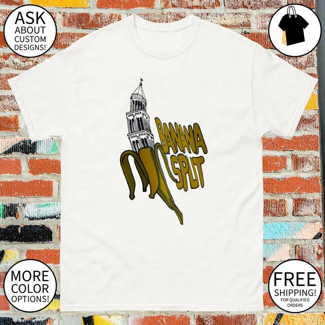 Split Diocese of Split bell tower architecture and the Banana Split shirt