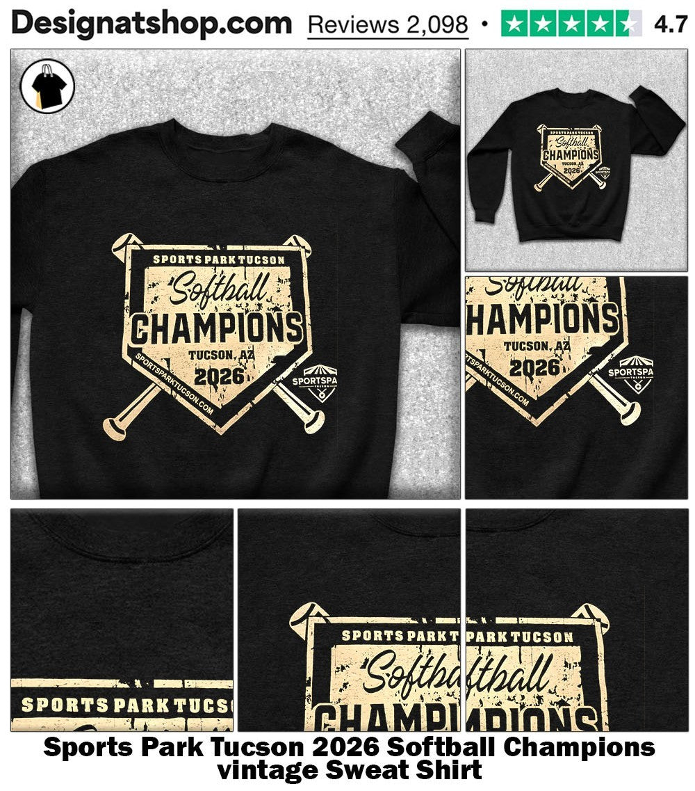 Sports Park Tucson 2026 Softball Champions vintage shirt
