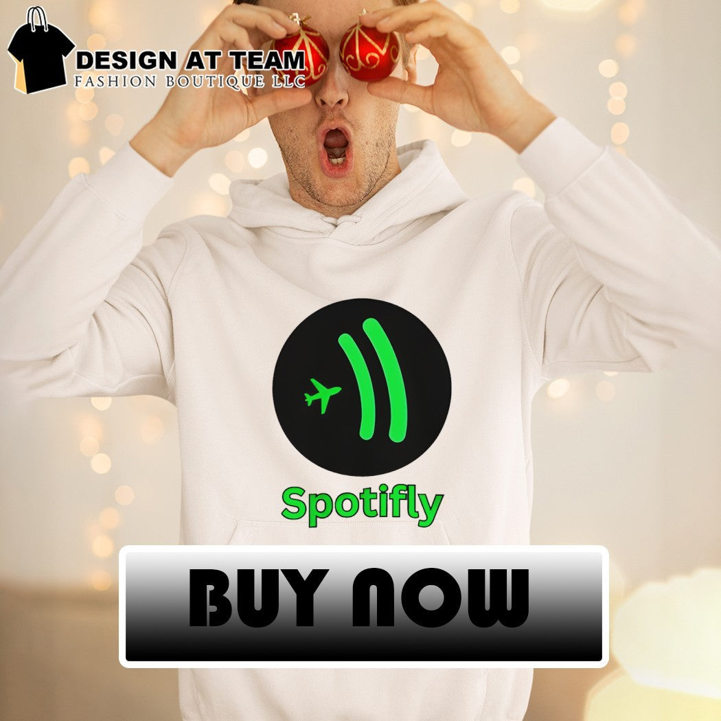 Spotifly Spotify Parody logo shirt