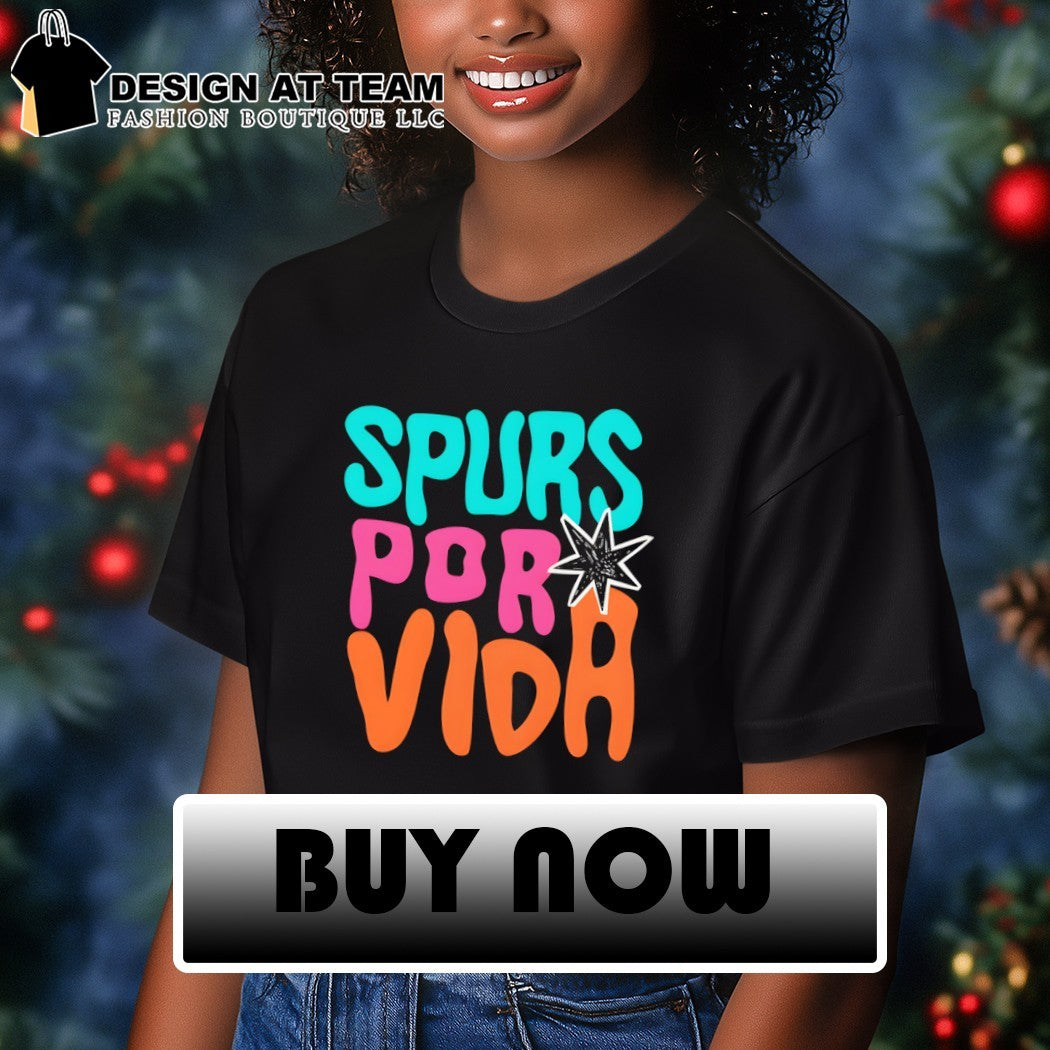 Spurs Por Vida San Antonio Spurs Basketball NBA 2026 shirt