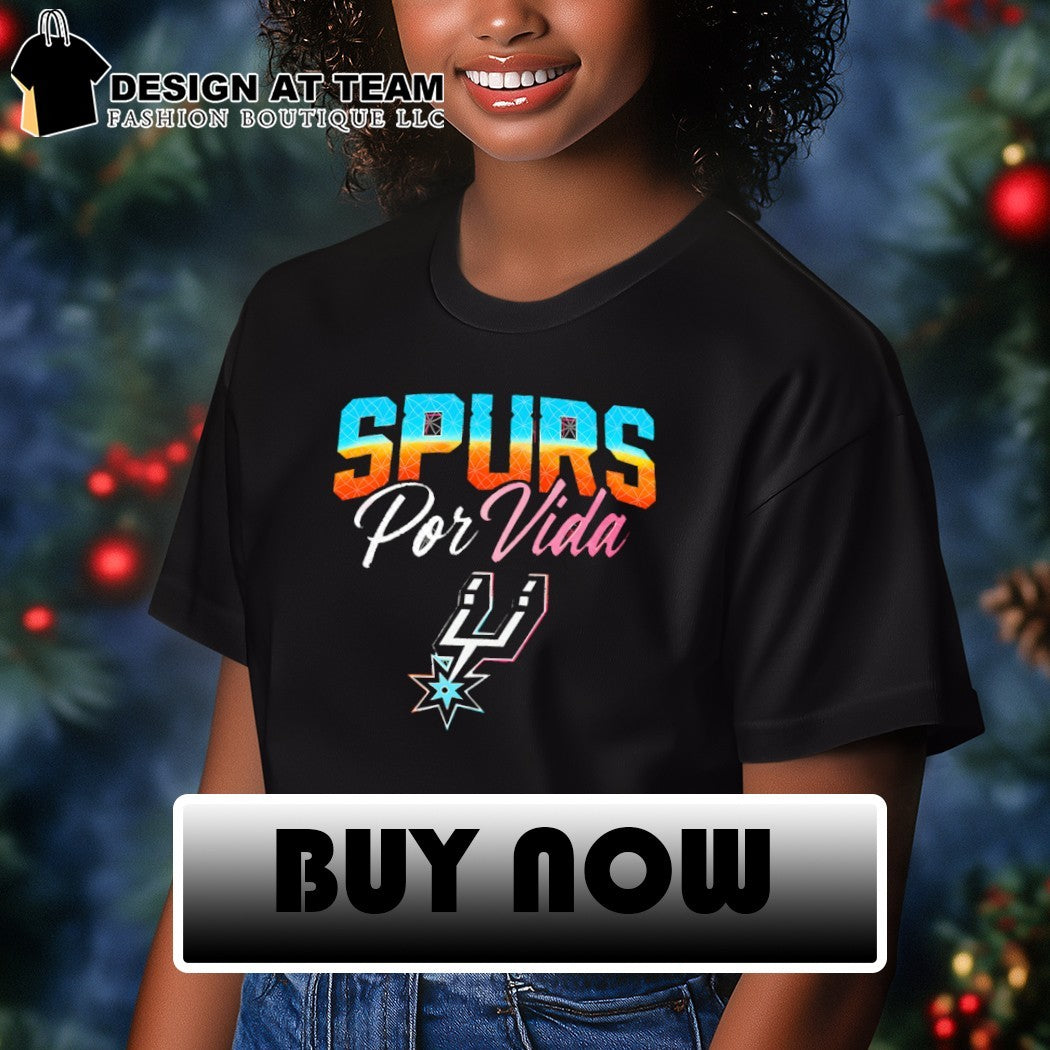 Spurs Por Vida San Antonio Spurs Basketball logo 2026 shirt