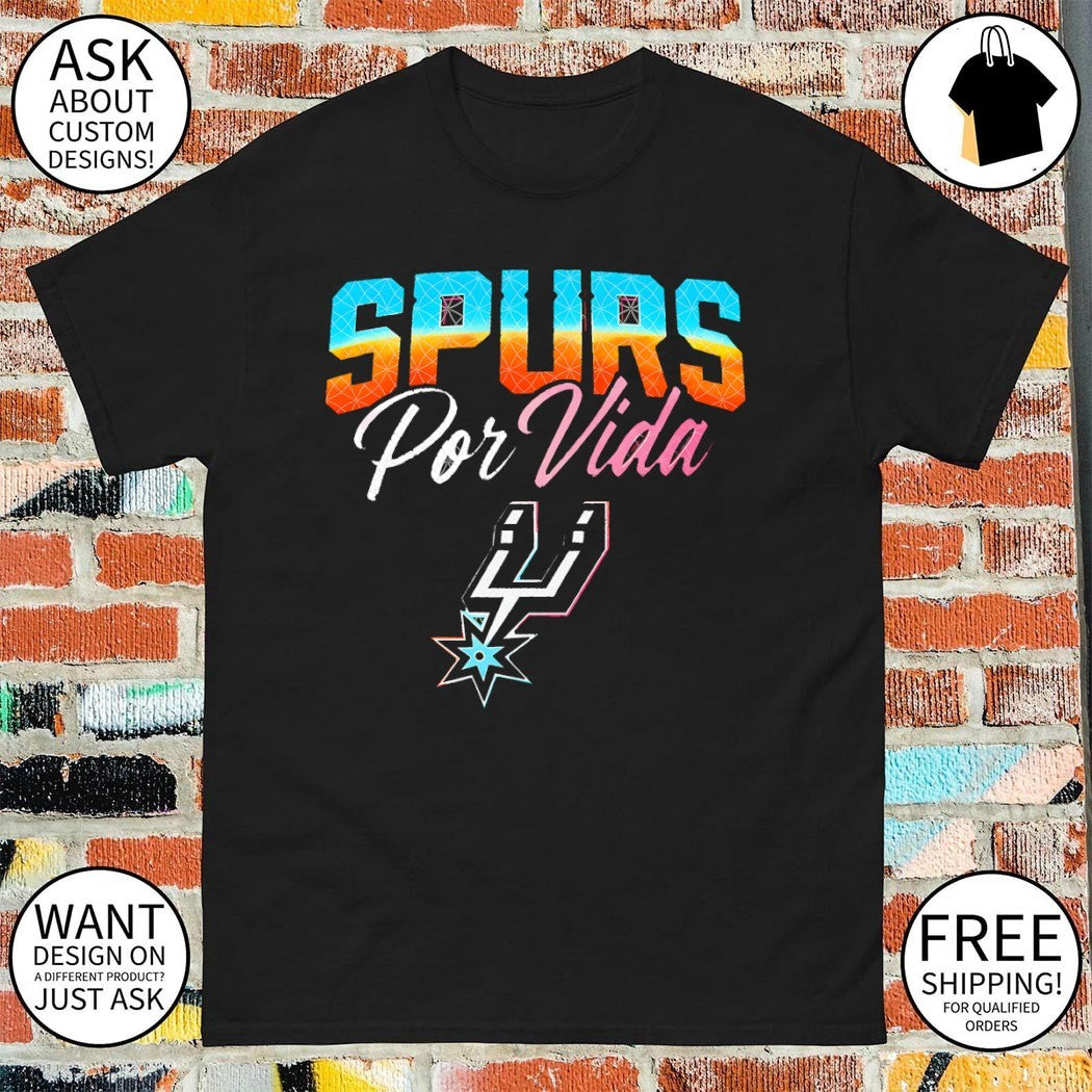 Spurs Por Vida San Antonio Spurs Basketball logo 2026 shirt