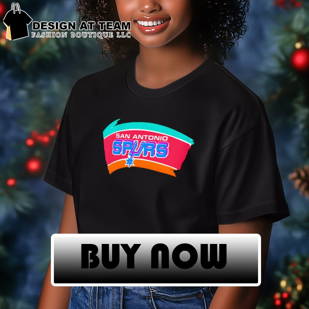 Spurs Throwback Fiesta San Antonio Spurs Basketball NBA playoff 2026 logo shirt