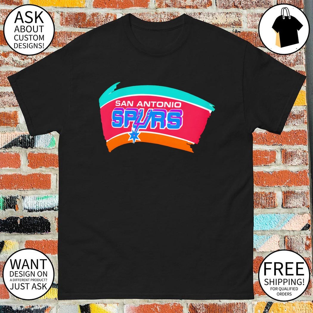 Spurs Throwback Fiesta San Antonio Spurs Basketball NBA playoff 2026 logo shirt