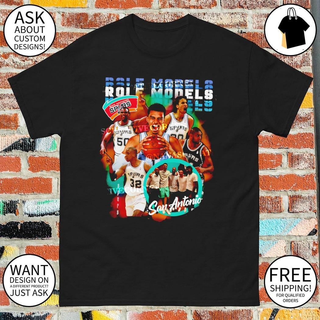 Spurs role model San Antonio Spurs Basketball Players 2026 shirt