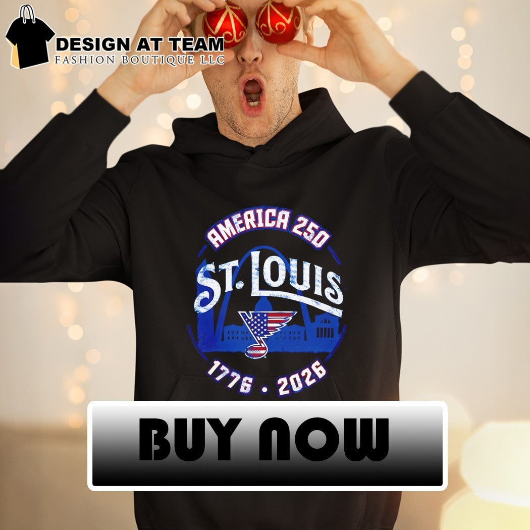 St. Louis Blues Hockey America 250th Years 1776 2026 NHL shirt