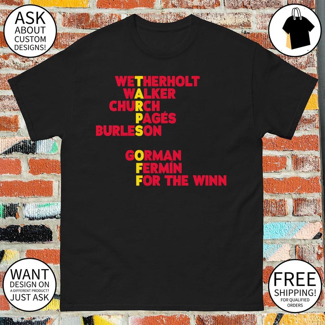 St. Louis Cardinals Baseball Wetherholt Walker Church Pages Burleson Gorman Fermin For The Winn shirt